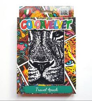 Welwetowy zestaw podróżny Drapieżniki