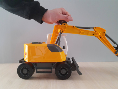 OUTLET Koparka z ruchomą łyżką