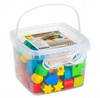Nawlekanka z klocków gra edukacyjna kształty i kolory 96 el Erzi 42518