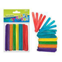 Patyczki kreatywne logopedyczne kolorowe 50szt.