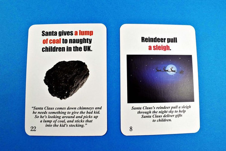 Fun Card English Christmas and Winter