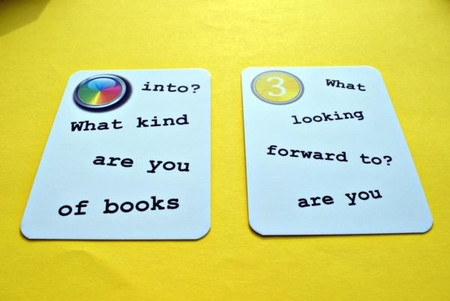 Fun Card English My Next 50 Questions