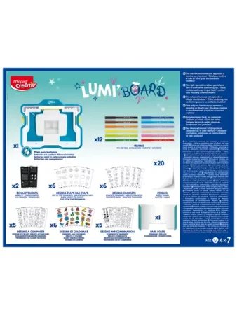 Podświetlana Tablica do odrysowywania Maped Creativ Lumi Board