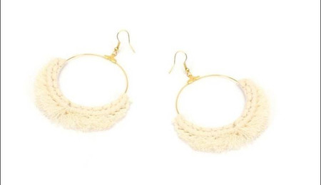 Zestaw do Makramy Kolczyki Boho