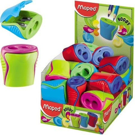 Temperówka Maped Boogy z pojemnikiem 2 Otwory