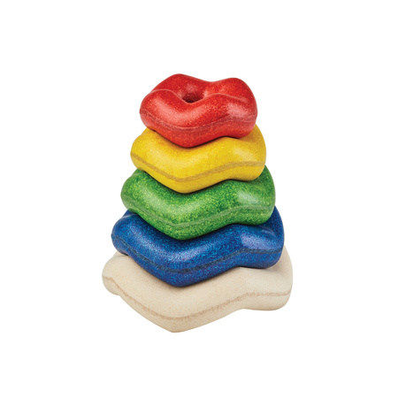 Drewniana piramidka Plan Toys