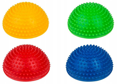 Zestaw półkul sensorycznych 2szt Czerwono-Zielone