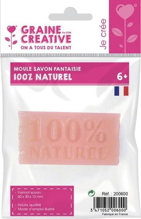 Foremka mini do mydła "100% NATUREL"