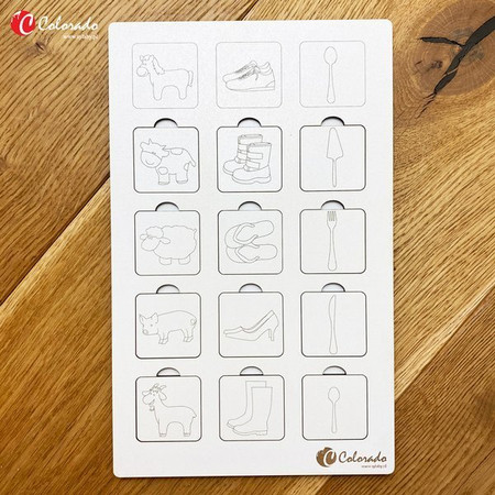 Drewniana tablica do kategoryzowania – część 2