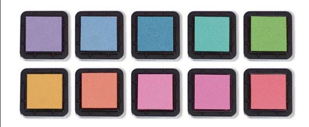 Zestaw tuszy do Scrapbookingu Pastel