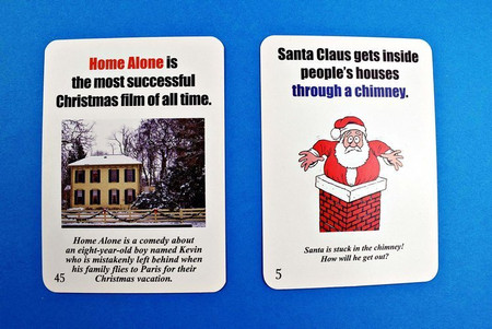 Fun Card English Christmas and Winter