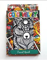 Welwetowy zestaw podróżny Zwierzęta