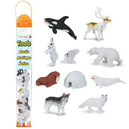 S681604 Zwierzęta Arktyki. Zestaw Figurek w Tubie Safari Ltd.