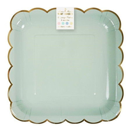 Duże talerzyki Pastelowe