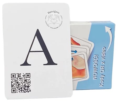 Karty do nauki języka migowego