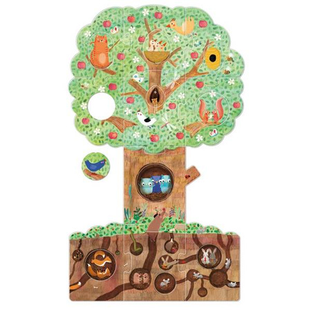 Puzzle dwustronne z dziurką - Moja Jabłoń | Londji®