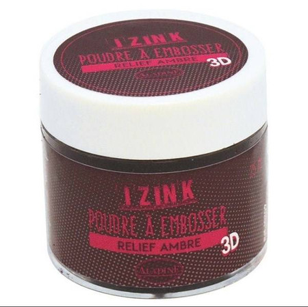 Puder do Embossingu Ciemny Bursztyn