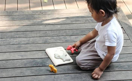 Pieski - Puzzle drewniane Plan Toys