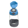 Sportowa butelka tritanowa 450 ml, Blue Slate, b.box