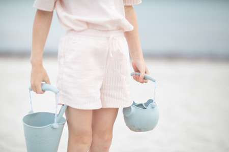 Silikonowe Wiaderko Konewka Scrunch - Szałwiowy