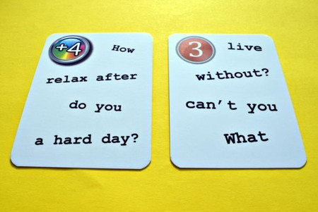 Fun Card English My Next 50 Questions