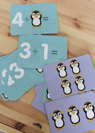 WOOPIE Waga Równoważna Szalkowa Nauka Liczenia Pingwin