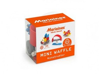 Klocki konstrukcyjne Wafle Mini - Zestaw dla chłopca - 35 elementów