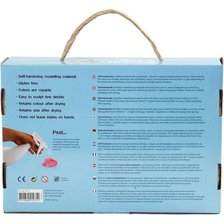 Masa Foam Clay - Zestaw 10x35g i 18x14g