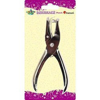 Metalowy dziurkacz z jedną dziurką Titanum