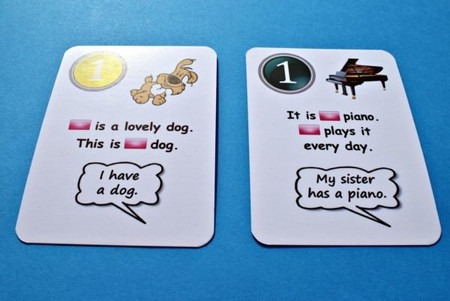 Fun Card English PRONOUNS