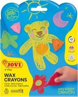 Kredki świecowe „Trójkątne misie” 8 kolorów JOVI