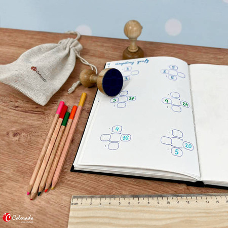 Stempel graf matematyczny 4 okienka