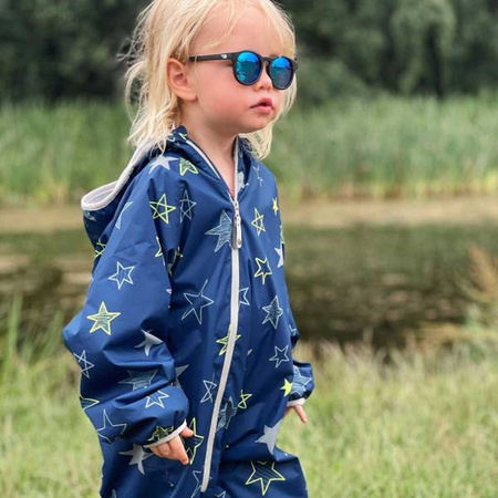 Kombinezon przeciwdeszczowy z podszewką All In One LittleLife - Stars 6-12m