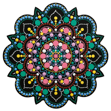 Malowanie kropkami DUO Słońce 30 cm