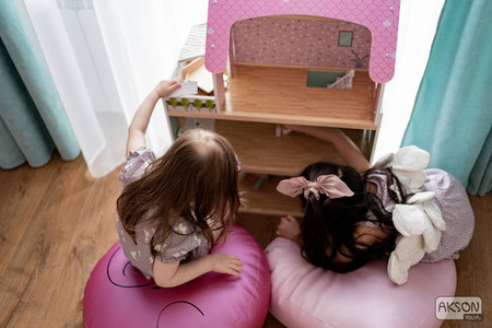 Pufa wzór GWIAZDKI 1 szt.