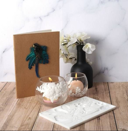 Foremka Silikonowa 20x13 cm Kwiaty