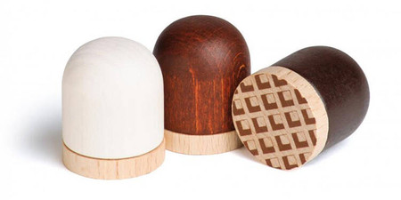 Drewniane ciepłe lody Mini Dickmann's w puszce Erzi 13083