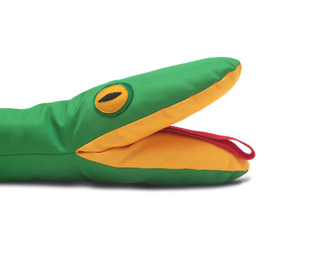 Wąż spacerowy gąsienica Zielony