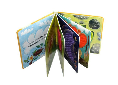 Książeczka sensoryczna, Dotykam, poznaję LAS