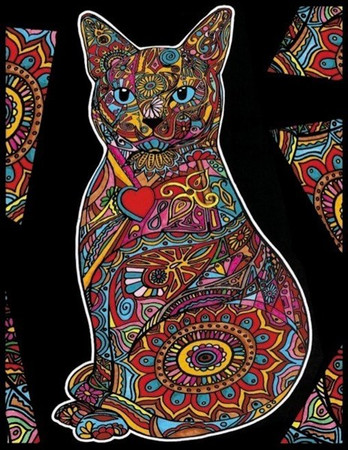 Kolorowanka Welwetowa 47x35 Kocisko