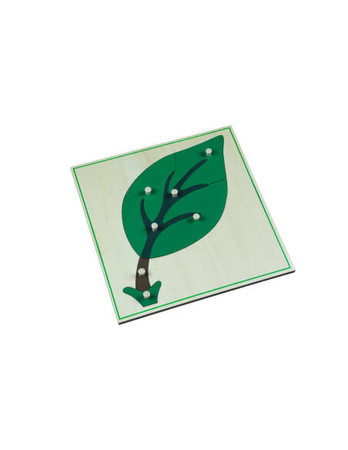 Moyo Montessori | Puzzle botaniczne - liść BIO0184_JP-B006