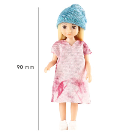 Lalka do przebierania do domku dla lalek zestaw, zabawka dla dzieci, Lundby