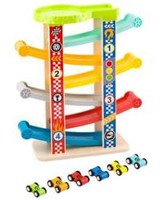 TOOKY TOY Kolorowa  Zjeżdżalnia Tor Dla Samochodów