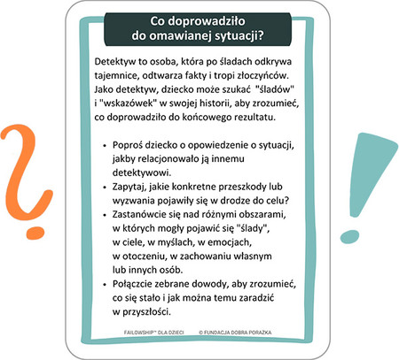 FAILOWSHIP® „Dam radę!” karty do pracy z dziećmi PL
