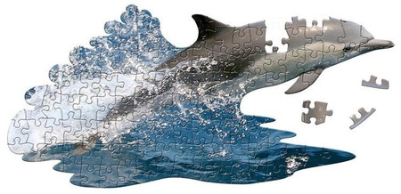 Puzzle 100-elementów DELFIN Madd Capp