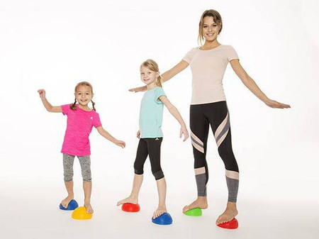 Półkula sensoryczna do masażu Niebieska