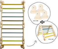 Drabinka do wspinania dla dzieci 2w1 Przygoda Small Foot
