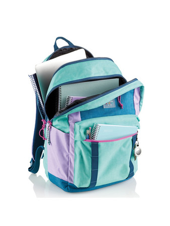 Plecak trzykomorowy Amsterdam Miquelrius - Rider Purple 28L