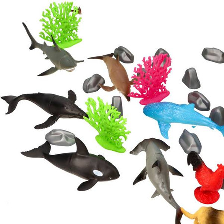 Mega Zestaw 60el. Faunica Animal Planet Dino/Safari/Ocean/Farma