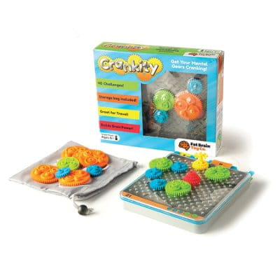 FA140-1 Łamigłówka Kółka Zębate Crankity Fat Brain Toy